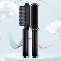 Escova 3 em 1 Alisadora Secadora Cabelo Perfeito Profissional 110/220v Bivolt