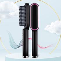 Escova 3 em 1 Secadora Alisa Cabelo Perfeito Profissional 110/220v Bivolt