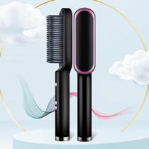 Escova 3 Em 1 Secadora Alisadora Cabelo Profissional