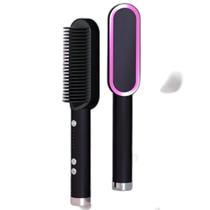 Escova 3 Em 1 Secadora Profissional Alisa Cabelo Cerâmica