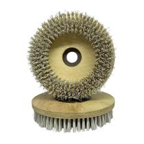 Escova 40cm Nylon C/ Flange Para Enceradeira Allclean Deltec