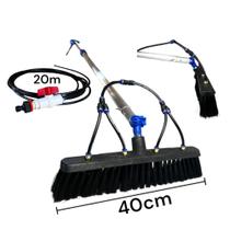Escova 40cm para lavar placa solar Escova 40cm para lavar placa solar