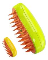 Escova A Vapor 3 Em 1 Para Cachorros Gatos Pets Escova Vaporizada Pequenos Médios