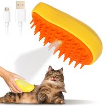 Escova a Vapor Cat Neptniopllab 3 em 1 com Massagem de Silicone