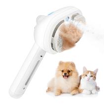 Escova a vapor Cat Texsens Steamy para queda de cabelo comprido e curto