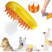 Escova A Vapor Elétrica Para Cães E Gatos Removedor Pelos