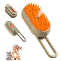 Escova a Vapor para Pets com Pente Multifuncional para Remoção de Pelos Escova a Vapor para Pets com Pente Multifuncional para Remoção de Pelos