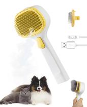 Escova a Vapor para Pets FURGO 3 em 1 para Remoção de Pelos e Massagem Escova a Vapor para Pets FURGO 3 em 1 para Remoção de Pelos e Massagem