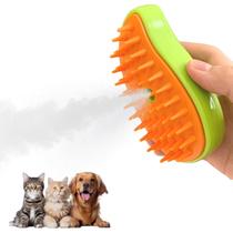 Escova a vapor PLLCJB 3 em 1 para massagem de cães e gatos