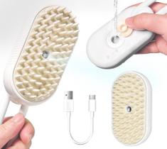 Escova a vapor Spray Cat Brush CityInSky para perder o branco