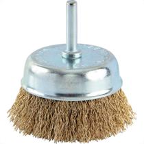 Escova Aco Brasfort Copo C/Haste 75Mm 7256 Escova Aco Brasfort Copo C/Haste 75Mm 7256