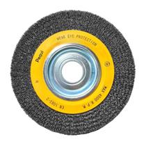 Escova Aço Carbono Circular Ondulada 8" x 1" 200x25mm 4500RPM Pequi