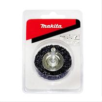 Escova aço circular ondulado makita d-39986 para furadeira 3" 75mm
