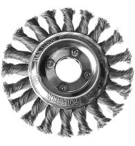 Escova Aço Circular Trançada 100x13x22mm Esmerilhadeira