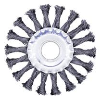 Escova Aço Circular Trançada Inox Aeme 4.1/2X1/2X7/8 (115X12.7X22.22)