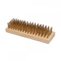 Escova Aco Compel S/Cabo Mad 6Fileiras . / Kit C/ 12 Unidades