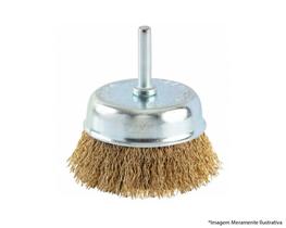 Escova Aco Copo C/Haste 75Mm Blister Ref 7256 Escova Aco Copo C/Haste 75Mm Blister Ref 7256