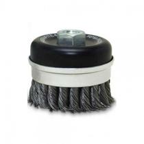 Escova Aço Copo Trancada 3 Polegadas Carbografite