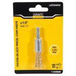 Escova aco pincel 1/2 haste latonada graff 5710010