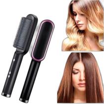 Escova Alisadora 3 Em 1 Anion Hair Alisa Seca Hidrata Bivolt