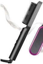 Escova Alisadora Cabelo Profissional: 3 Em 1 Estilo E