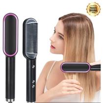 Escova Alisadora De Cabelo Cerâmica Profissional 5 em 1 Escova Bivolt Escova Alisadora De Cabelo Cerâmica Profissional 5 em 1 Escova Bivolt