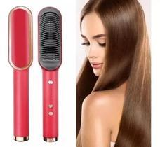 Escova Alisadora De Cabelo Pente Elétrico Portátil Cerâmico Escova Alisadora De Cabelo Pente Elétrico Portátil Cerâmico