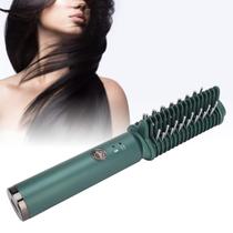 Escova Alisadora de Cabelo Sem Fio Recarregável 2600mAh