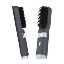 Escova Alisadora de Cabelo Sem Fio WPHIIHC USB LCD Escova Alisadora de Cabelo Sem Fio WPHIIHC USB LCD