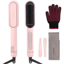 Escova Alisadora de Cabelo SUPBERC - Íons Negativos - 9 Temperaturas