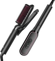Escova Alisadora de Cabelo TYMO Flat Iron 2 em 1 200ml Íons