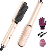 Escova Alisadora de Cabelo TYMO Ring com Pente Embutido - Cor Pêssego Escova Alisadora de Cabelo TYMO Ring com Pente Embutido - Cor Pêssego