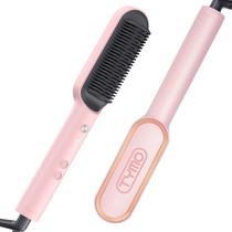 Escova Alisadora de Cabelo TYMO Ring Pink com Pente Embutido Escova Alisadora de Cabelo TYMO Ring Pink com Pente Embutido