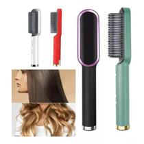 Escova Alisadora De Cabelos Multifuncional Bivolt 110/220V