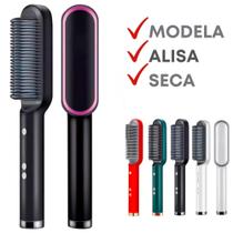 Escova Alisadora Elétrica 110v/220v - Pente Alisador Profissional para Cabelos