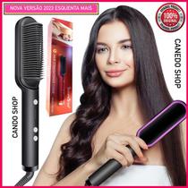 Escova Alisadora Eletrica Anion Hair Pro 2023 Original 3 em 1 Versão Nova - SHAWN STAR