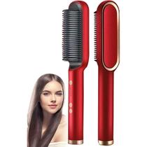 Escova alisadora feminina para cabelos sistema de temperatura inteligente