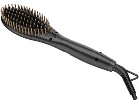 Escova Alisadora Gama Gold Ion Mini Preto Bivolt