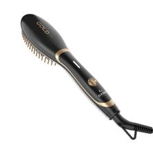 Escova Alisadora Gama Gold Ion Mini Preto Bivolt