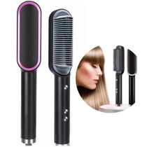 Escova Alisadora Modeladora Temperatura Ajustável Modela Escova Alisadora Modeladora Temperatura Ajustável Modela