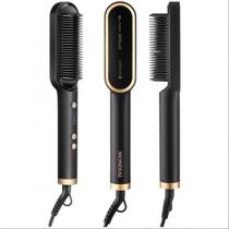 Escova Alisadora Mondial Black Gold Argan EA06 Cabo Giratório 230C