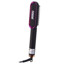 Escova Alisadora Onida ON-381 - 36W - 2 Em 1 - Bivolt - Preto e Rosa