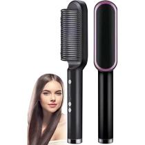 Escova alisadora para cabelos sistema de temperatura inteligente feminina