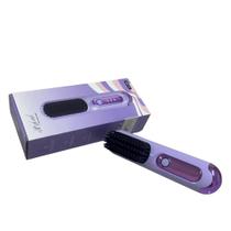 Escova Alisadora Portátil Ajuste de Calor, Sem Fio, Ideal para Retoques Rápidos Escova Alisadora Portátil Ajuste de Calor, Sem Fio, Ideal para Retoques Rápidos