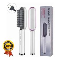 Escova Alisadora Secadora De Cabelo