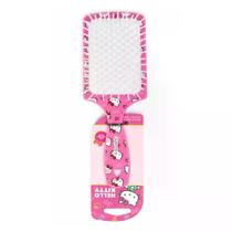 Escova Almofadada Quadrada Maxi Hello Kitty Rosa Pop Escova Ref-10200