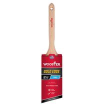 Escova angular Wooster 5231-2 1/2 Série 5231 2-1/2 Gold Edge Escova angular Wooster 5231-2 1/2 Série 5231 2-1/2 Gold Edge