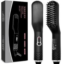 Escova aquecida de alisador de barba XIKEZAN Premium para homens