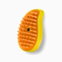 Escova Autolimpante 3 Em 1 Para Pets A Vapor com Spray Escova Autolimpante 3 Em 1 Para Pets A Vapor com Spray