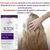 Escova Btox Capilar Profissional 1 Kg Redutor De Volume